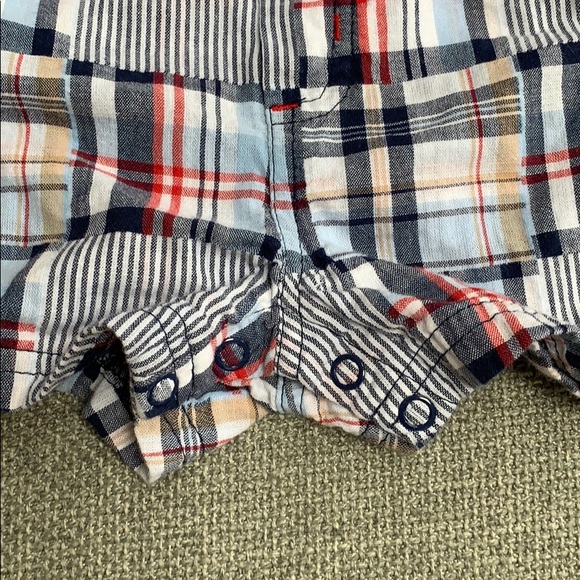 Little Me short overalls with matching polo shirt - Picture 5 of 8